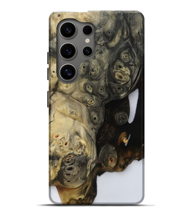 Galaxy S25 Ultra Wood Live Edge Phone Case - Jaylynn (Clear, 800493)