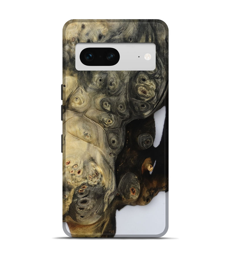 Pixel 7 Wood Live Edge Phone Case - Jaylynn (Clear, 800493)