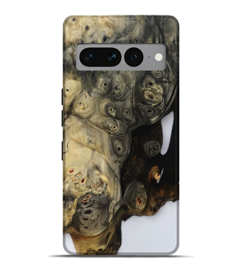 Pixel 7 Pro Wood Live Edge Phone Case - Jaylynn (Clear, 800493)