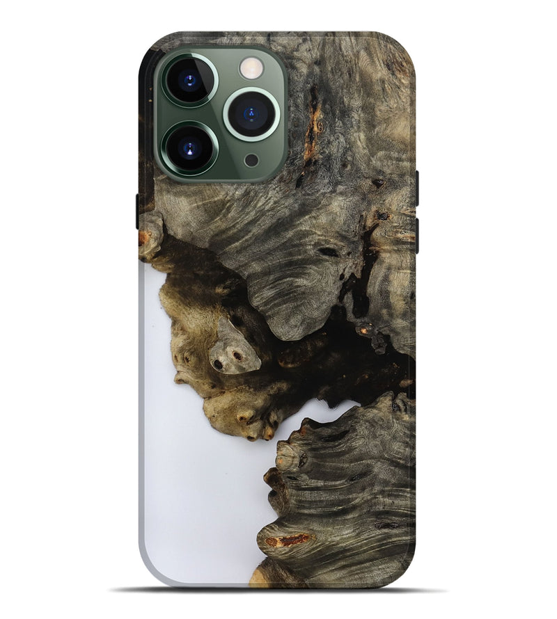 iPhone 13 Pro Max Wood Live Edge Phone Case - Jenna (Clear, 800494)