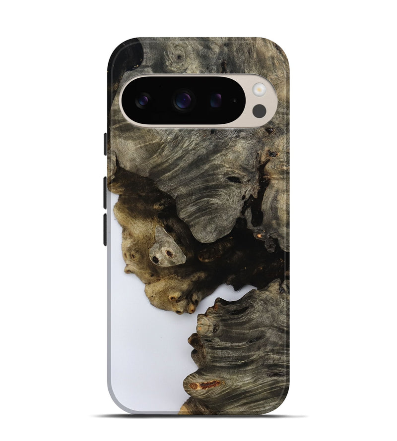 Pixel 9 Wood Live Edge Phone Case - Jenna (Clear, 800494)