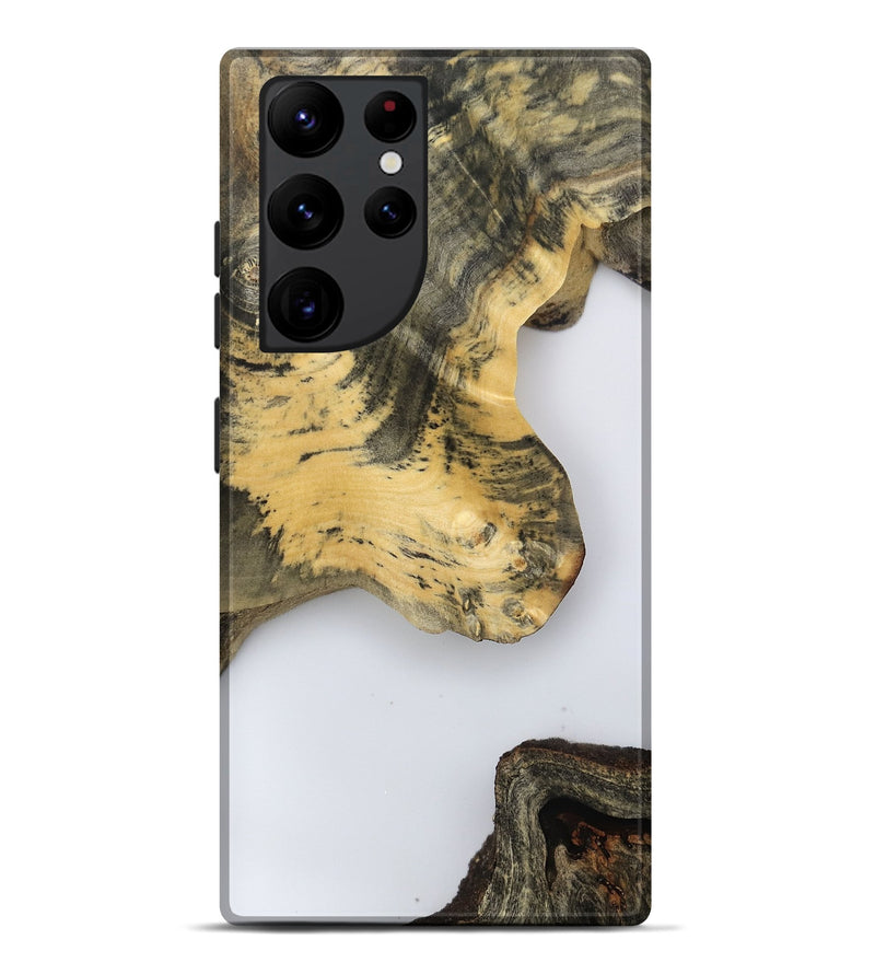 Galaxy S22 Ultra Wood Live Edge Phone Case - Jasiel (Clear, 800495)