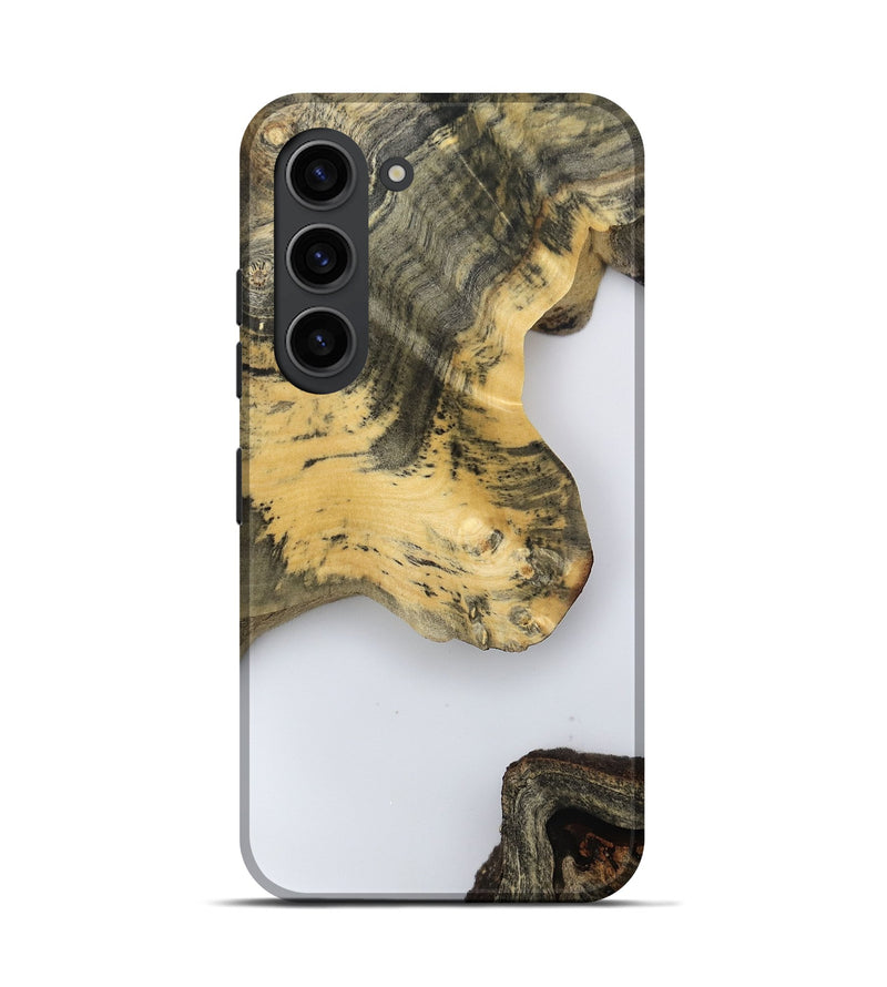 Galaxy S23 Wood Live Edge Phone Case - Jasiel (Clear, 800495)