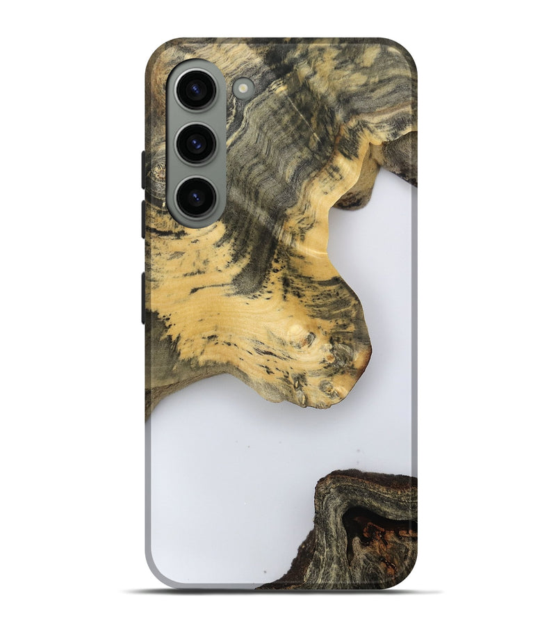Galaxy S23 Plus Wood Live Edge Phone Case - Jasiel (Clear, 800495)
