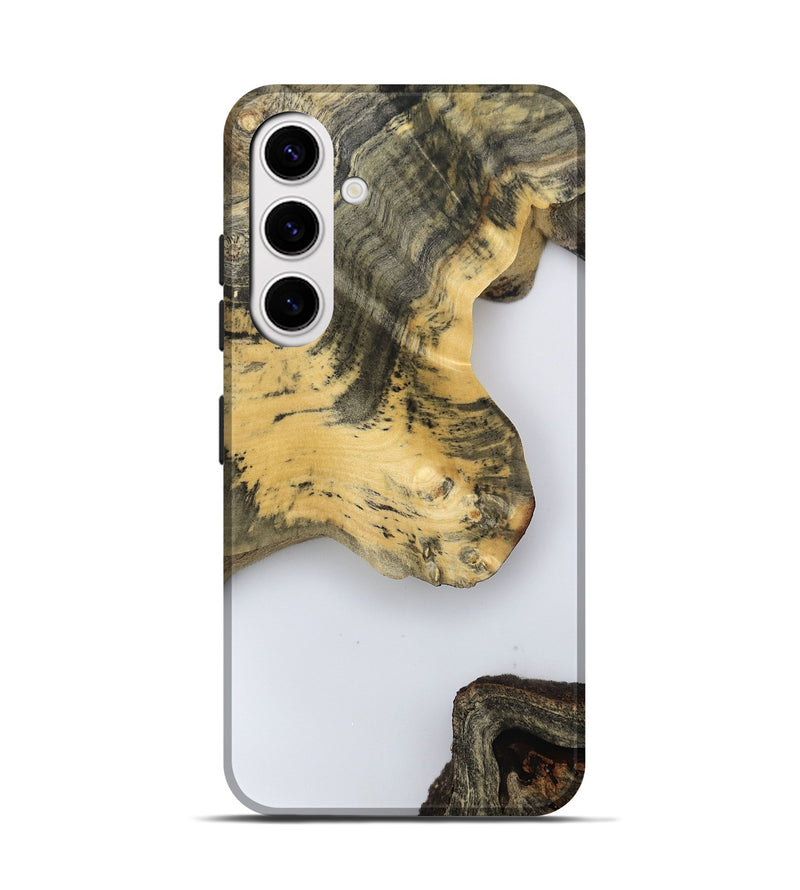 Galaxy S25 Wood Live Edge Phone Case - Jasiel (Clear, 800495)