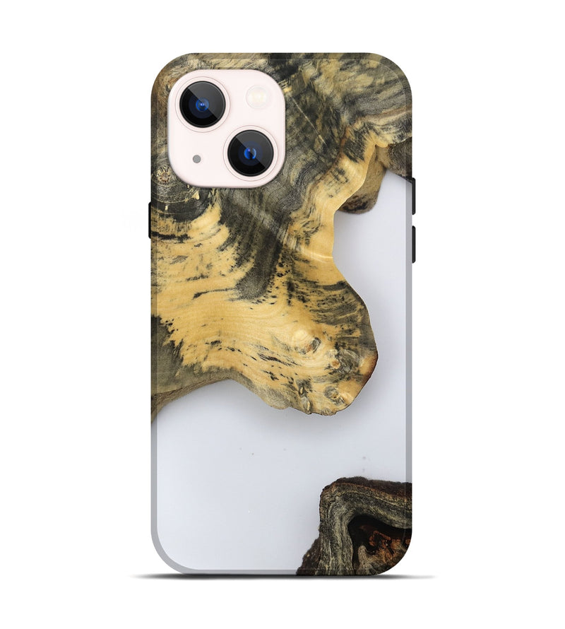 iPhone 14 Wood Live Edge Phone Case - Jasiel (Clear, 800495)