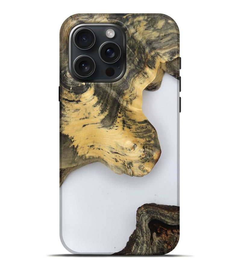 iPhone 16 Pro Max Wood Live Edge Phone Case - Jasiel (Clear, 800495)