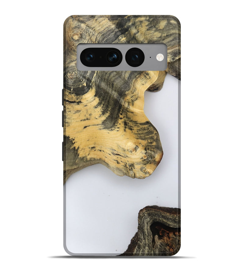 Pixel 7 Pro Wood Live Edge Phone Case - Jasiel (Clear, 800495)