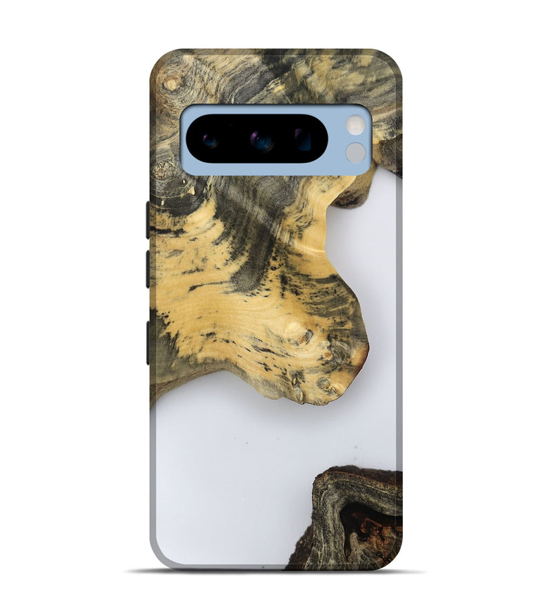 Pixel 8 Pro Wood Live Edge Phone Case - Jasiel (Clear, 800495)