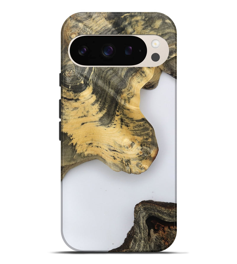 Pixel 9 Pro XL Wood Live Edge Phone Case - Jasiel (Clear, 800495)
