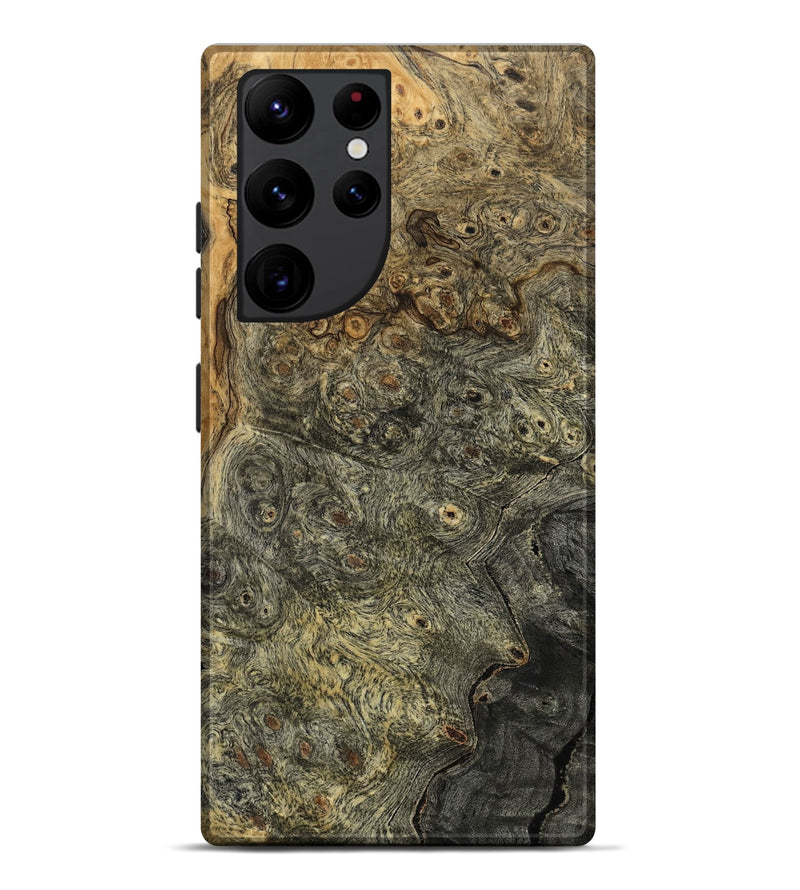 Galaxy S22 Ultra Wood Live Edge Phone Case - Barton (Wood Burl, 800501)