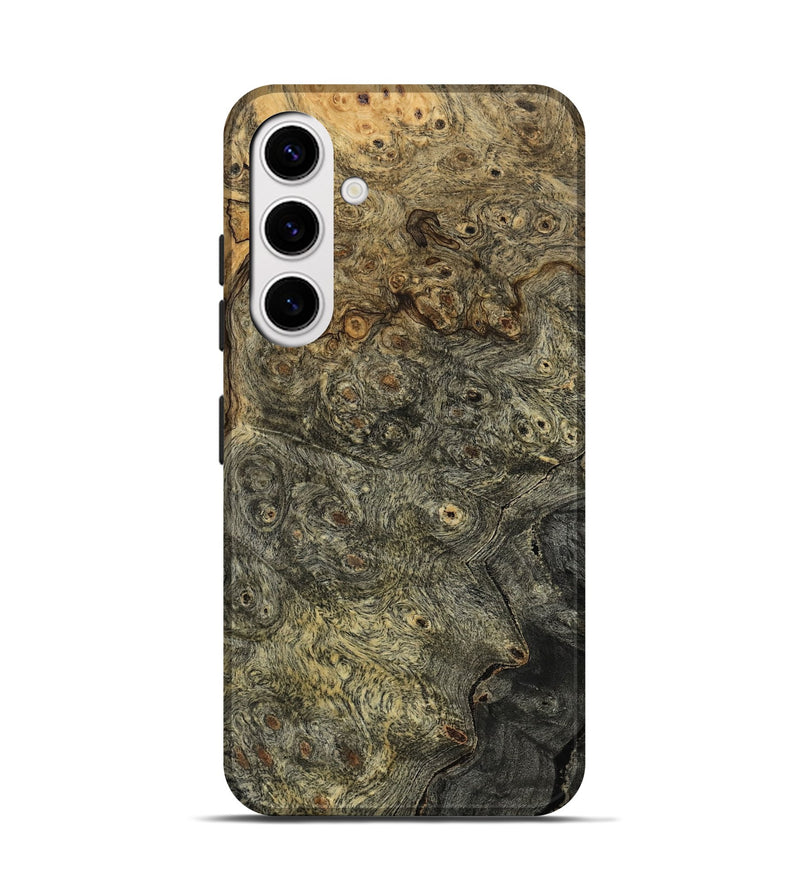 Galaxy S25 Wood Live Edge Phone Case - Barton (Wood Burl, 800501)