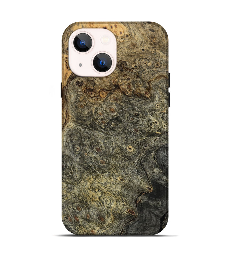 iPhone 14 Wood Live Edge Phone Case - Barton (Wood Burl, 800501)