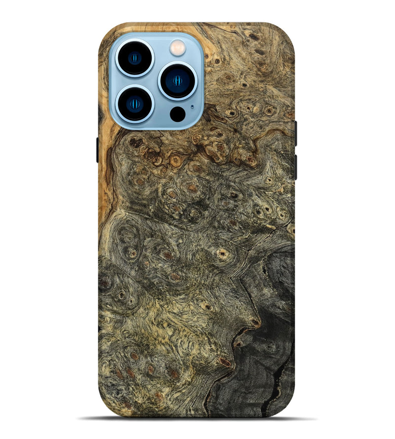 iPhone 14 Pro Max Wood Live Edge Phone Case - Barton (Wood Burl, 800501)