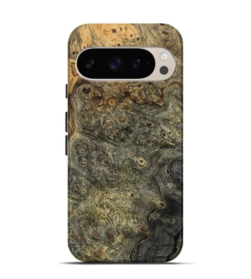 Pixel 9 Wood Live Edge Phone Case - Barton (Wood Burl, 800501)