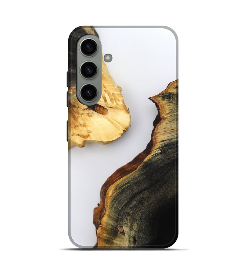 Galaxy S24 Wood Live Edge Phone Case - Zana (Clear, 800503)