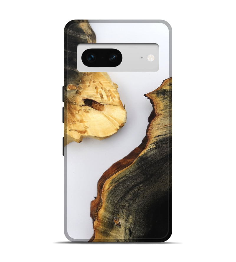 Pixel 7 Wood Live Edge Phone Case - Zana (Clear, 800503)
