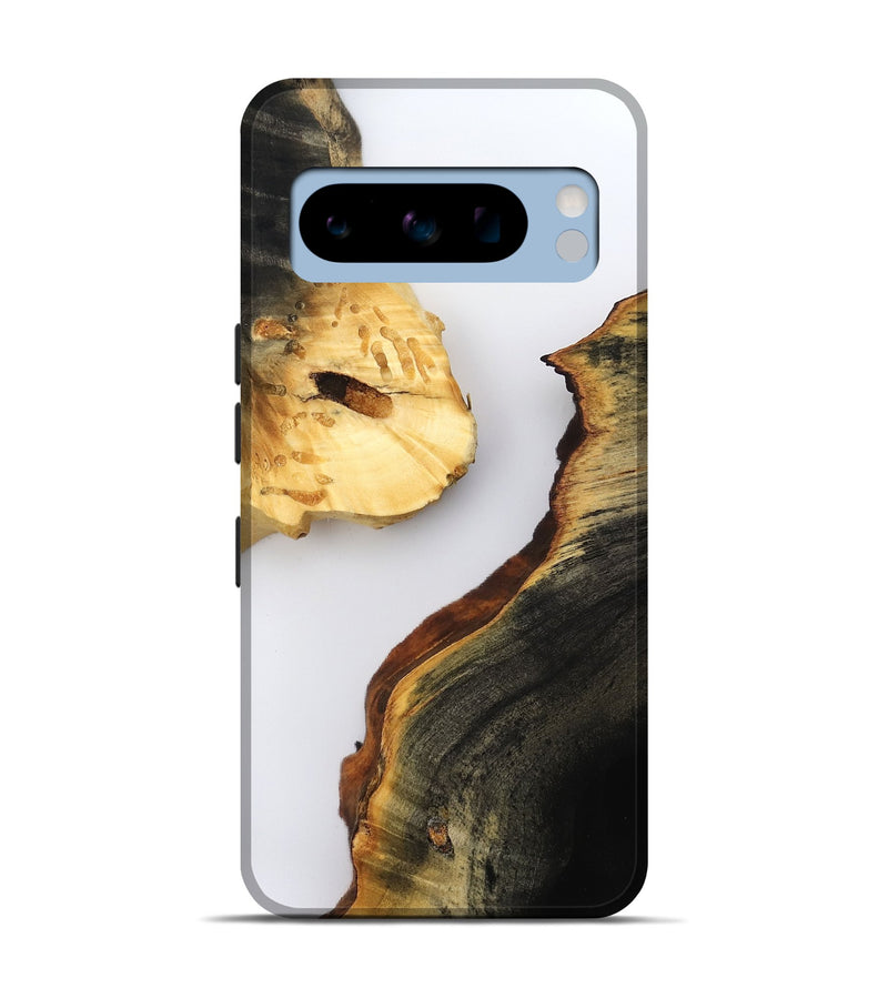 Pixel 8 Pro Wood Live Edge Phone Case - Zana (Clear, 800503)