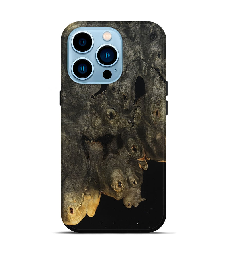 iPhone 14 Pro Wood Live Edge Phone Case - Jorge (Wood Burl, 800513)