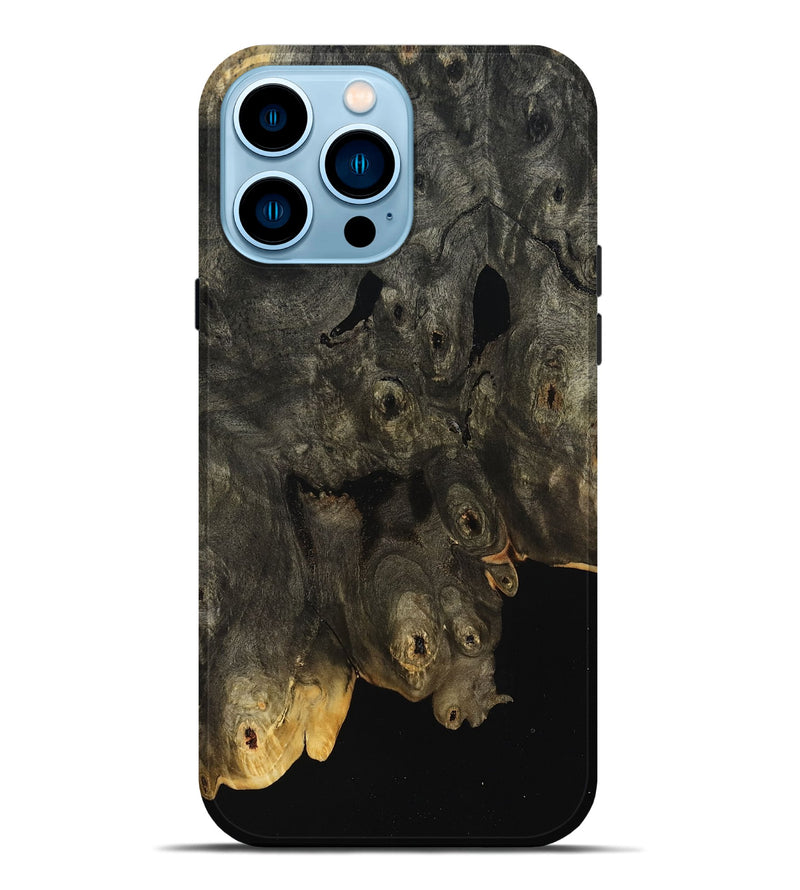 iPhone 14 Pro Max Wood Live Edge Phone Case - Jorge (Wood Burl, 800513)