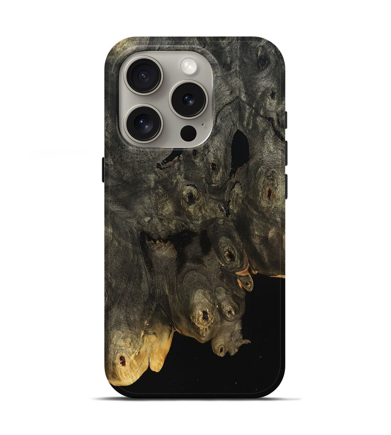 iPhone 16 Pro Wood Live Edge Phone Case - Jorge (Wood Burl, 800513)