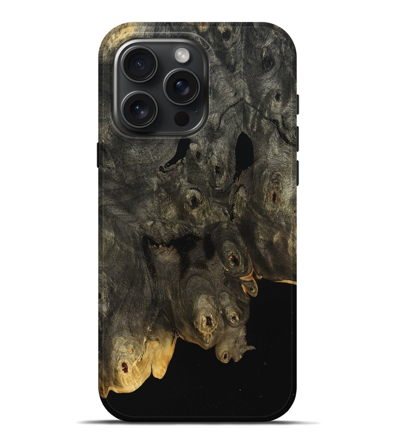 iPhone 16 Pro Max Wood Live Edge Phone Case - Jorge (Wood Burl, 800513)