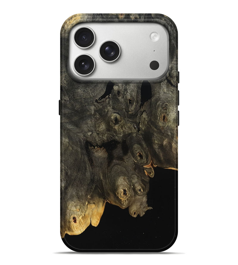 iPhone 17 Pro Max Wood Live Edge Phone Case - Jorge (Wood Burl, 800513)