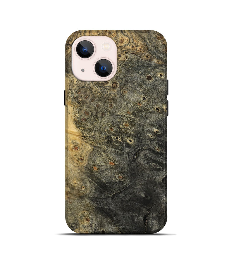 iPhone 13 mini Wood Live Edge Phone Case - Lige (Wood Burl, 800514)