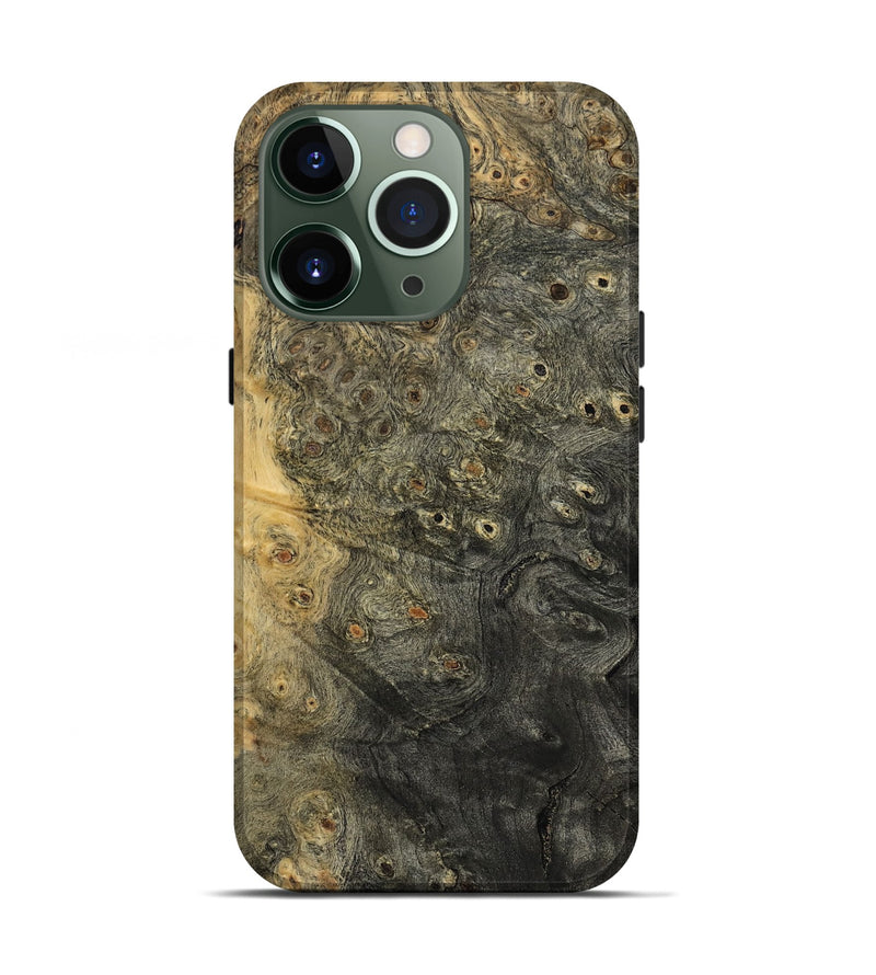 iPhone 13 Pro Wood Live Edge Phone Case - Lige (Wood Burl, 800514)