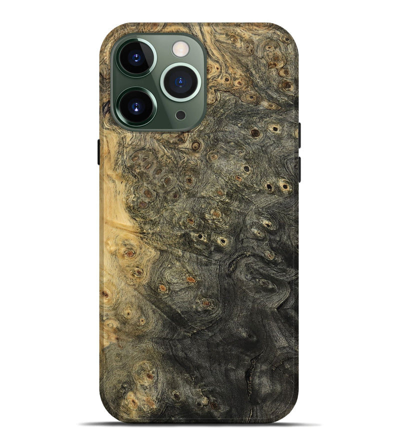 iPhone 13 Pro Max Wood Live Edge Phone Case - Lige (Wood Burl, 800514)