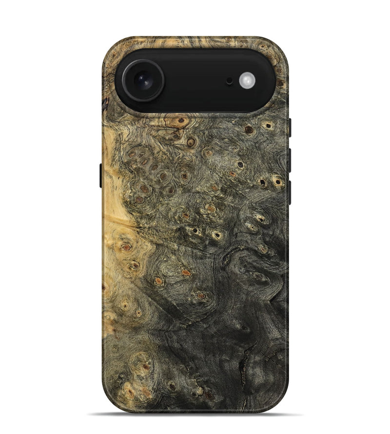 iPhone 17 Air Wood Live Edge Phone Case - Lige (Wood Burl, 800514)