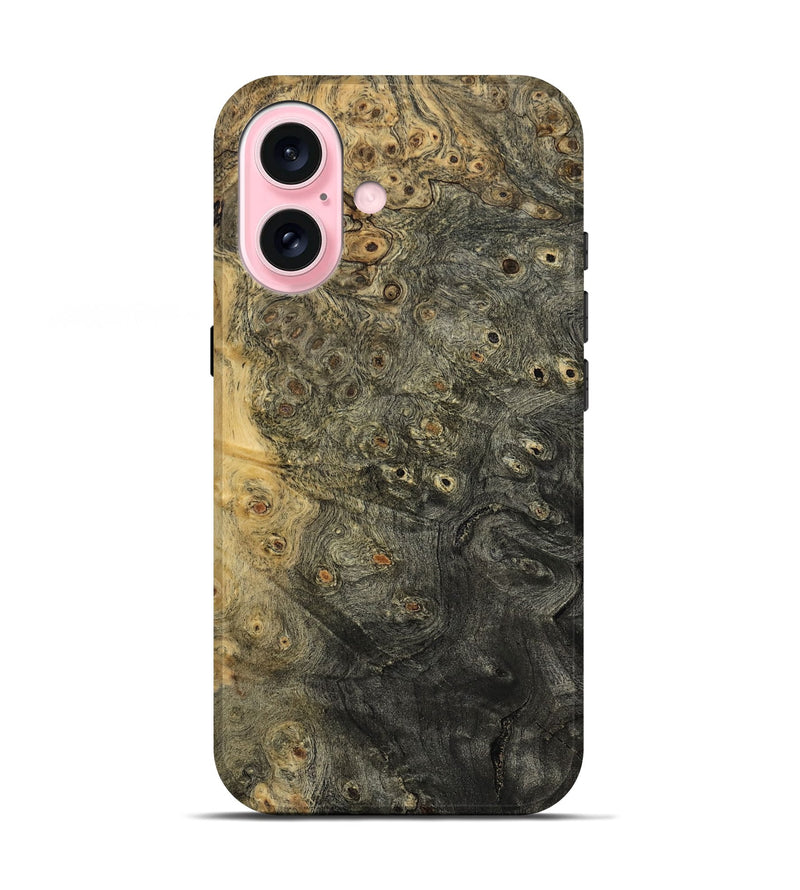 iPhone 17 Wood Live Edge Phone Case - Lige (Wood Burl, 800514)