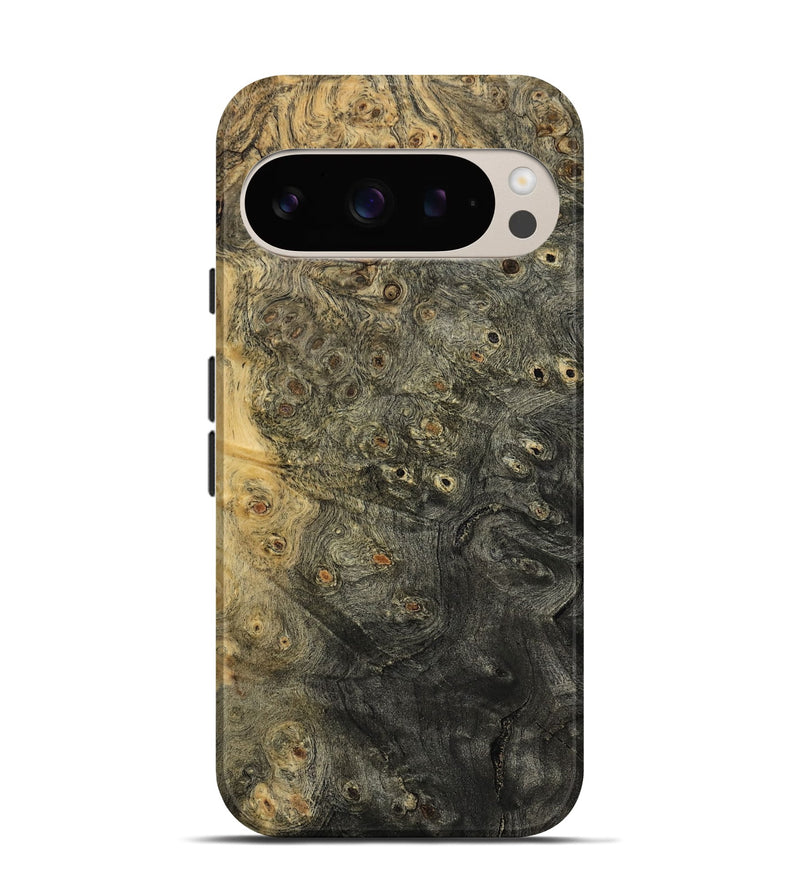 Pixel 9 Pro Wood Live Edge Phone Case - Lige (Wood Burl, 800514)