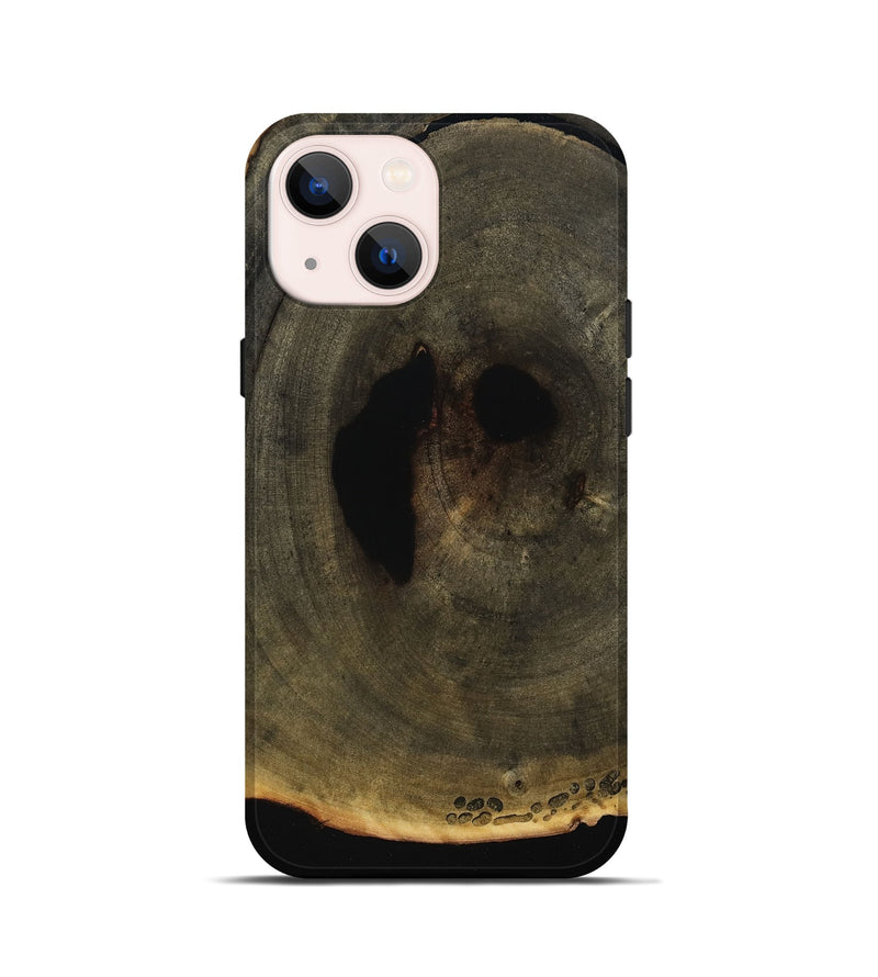 iPhone 13 mini Wood Live Edge Phone Case - Vivian (Wood Burl, 800521)