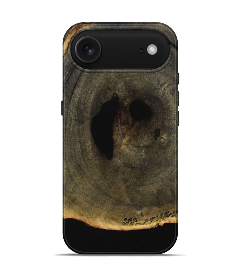 iPhone 17 Air Wood Live Edge Phone Case - Vivian (Wood Burl, 800521)