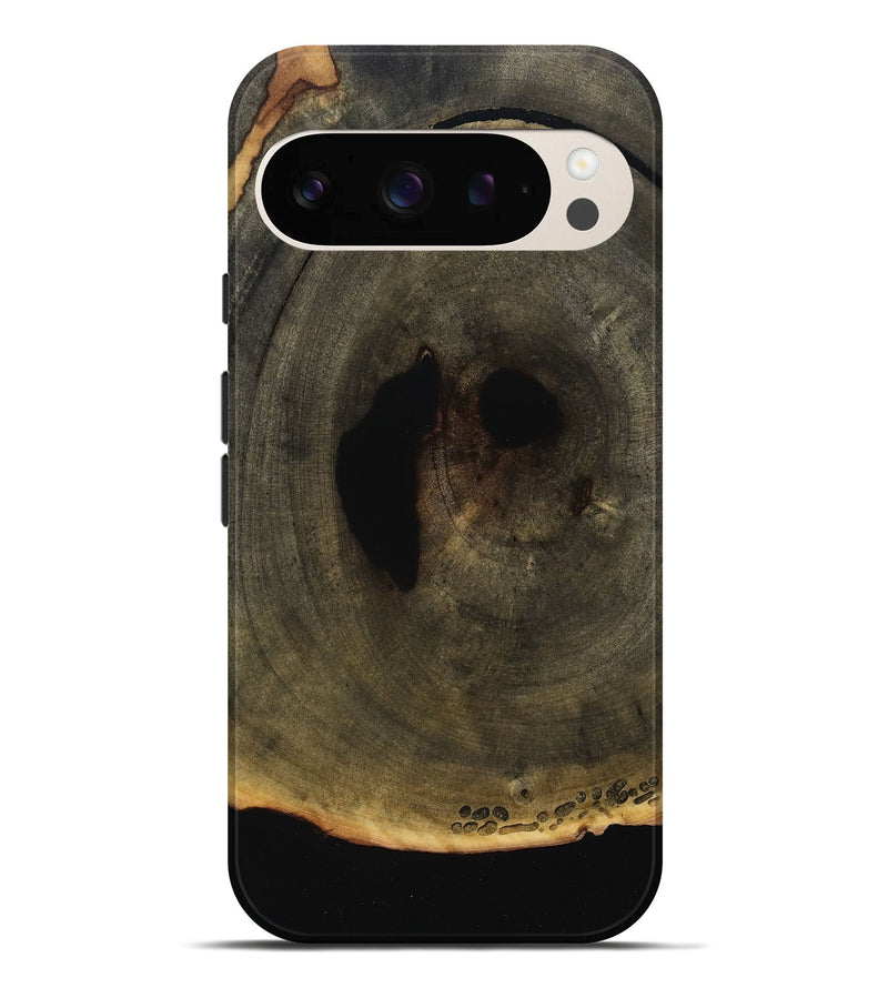 Pixel 10 Pro XL Wood Live Edge Phone Case - Vivian (Wood Burl, 800521)