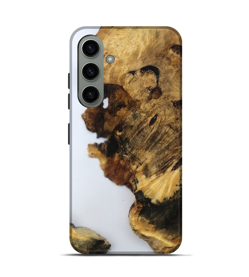 Galaxy S24 Wood Live Edge Phone Case - Yoselin (Clear, 800524)