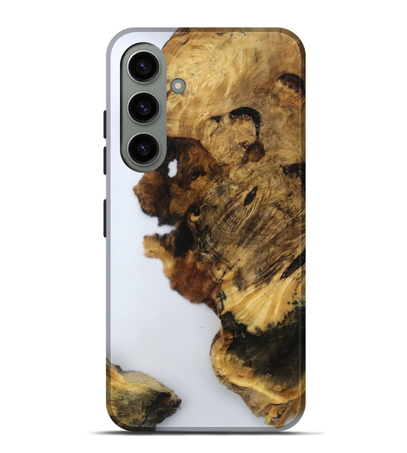 Galaxy S24 Plus Wood Live Edge Phone Case - Yoselin (Clear, 800524)