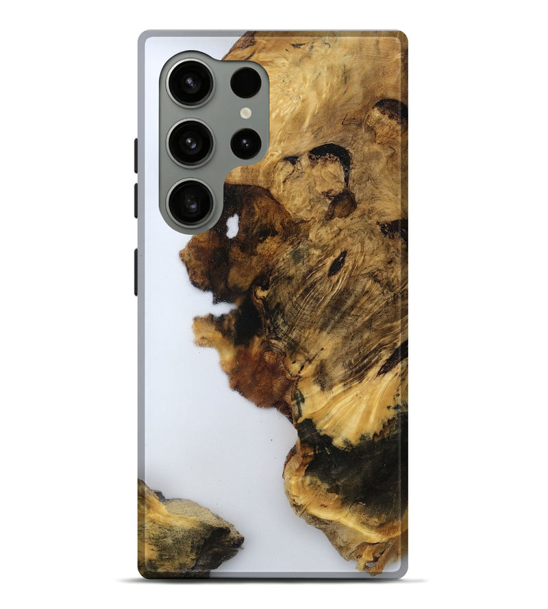 Galaxy S24 Ultra Wood Live Edge Phone Case - Yoselin (Clear, 800524)