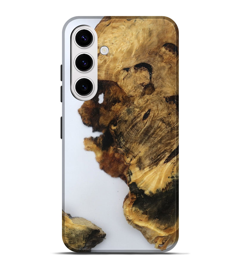 Galaxy S25 Plus Wood Live Edge Phone Case - Yoselin (Clear, 800524)