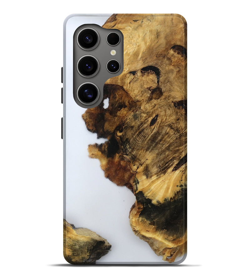 Galaxy S25 Ultra Wood Live Edge Phone Case - Yoselin (Clear, 800524)