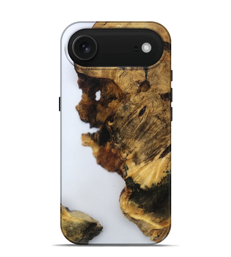 iPhone 17 Air Wood Live Edge Phone Case - Yoselin (Clear, 800524)