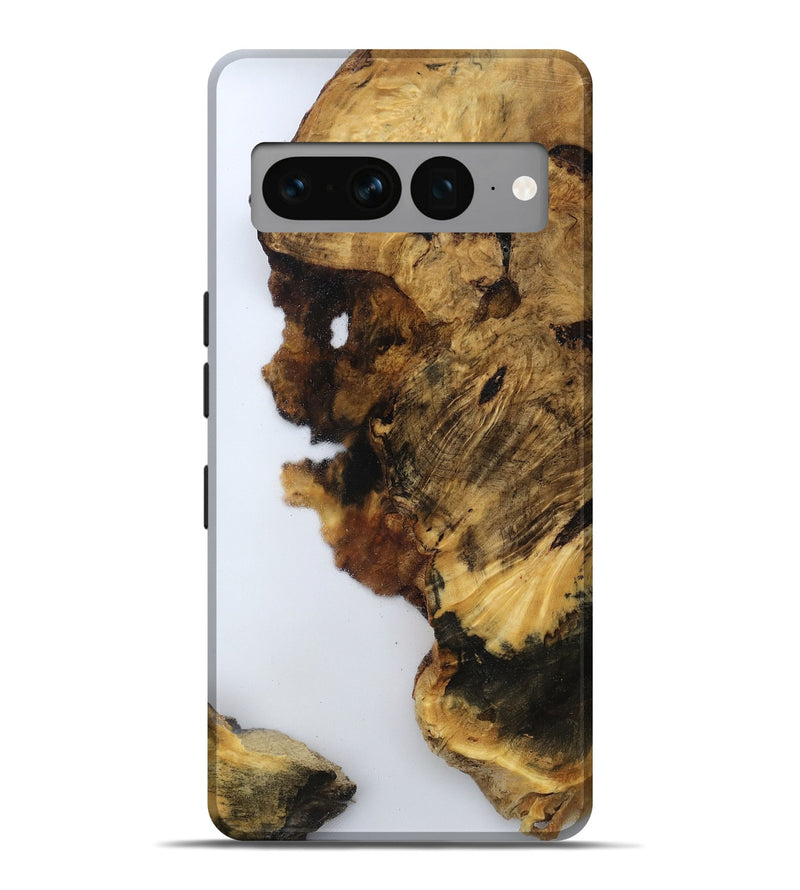 Pixel 7 Pro Wood Live Edge Phone Case - Yoselin (Clear, 800524)