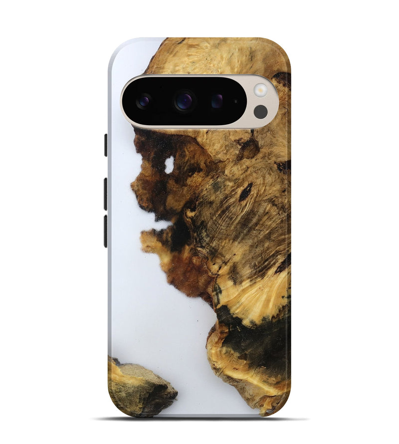 Pixel 9 Wood Live Edge Phone Case - Yoselin (Clear, 800524)
