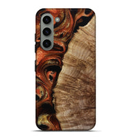 Galaxy S23 Plus Wood Live Edge Phone Case - Harland (Red, 800526)