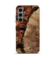 Galaxy S24 Wood Live Edge Phone Case - Harland (Red, 800526)