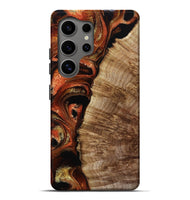 Galaxy S25 Ultra Wood Live Edge Phone Case - Harland (Red, 800526)