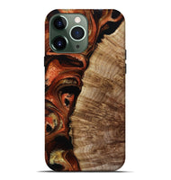 iPhone 13 Pro Max Wood Live Edge Phone Case - Harland (Red, 800526)