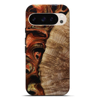 Pixel 9 Pro XL Wood Live Edge Phone Case - Harland (Red, 800526)