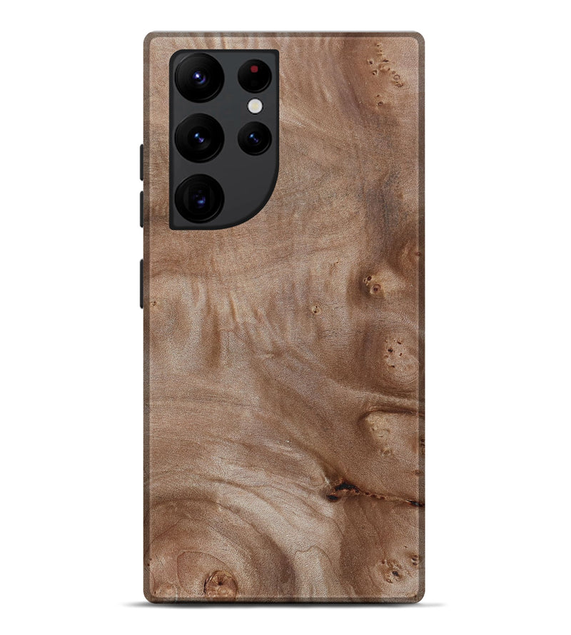 Galaxy S22 Ultra Wood Live Edge Phone Case - Yasmine (Wood Burl, 800527)